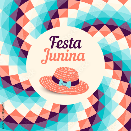 Festa Junina illustration - Brazil june festival