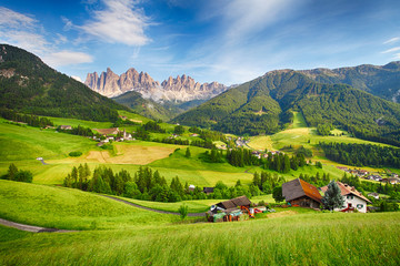 Foto auf Acrylglas Alpen Dolomiten Alpen, Berg - Villnöss  © TTstudio