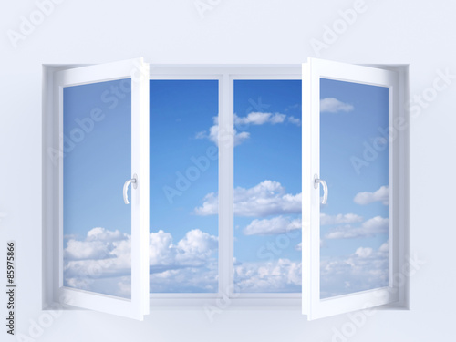Sky in the window