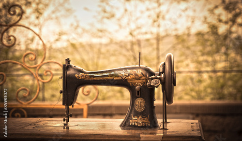 L'antica macchina da cucire