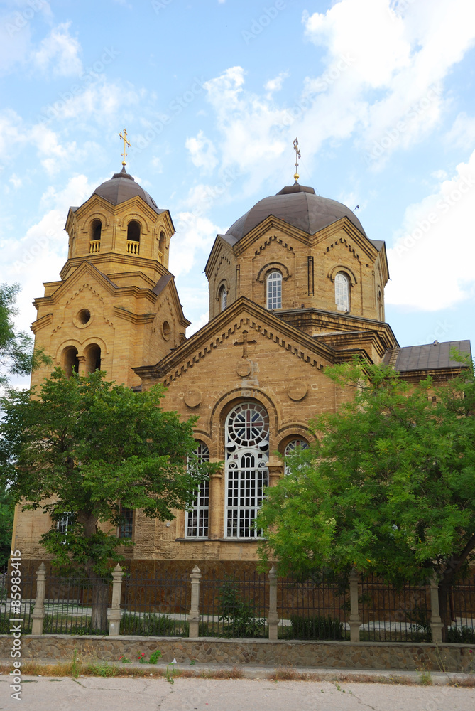 The Church of St. Elijah in Yevpatoria. Crimea.