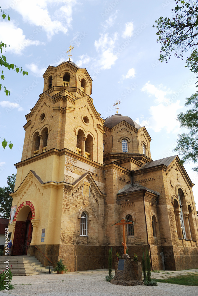 Fototapeta premium The Church of St. Elijah in Yevpatoria. Crimea.