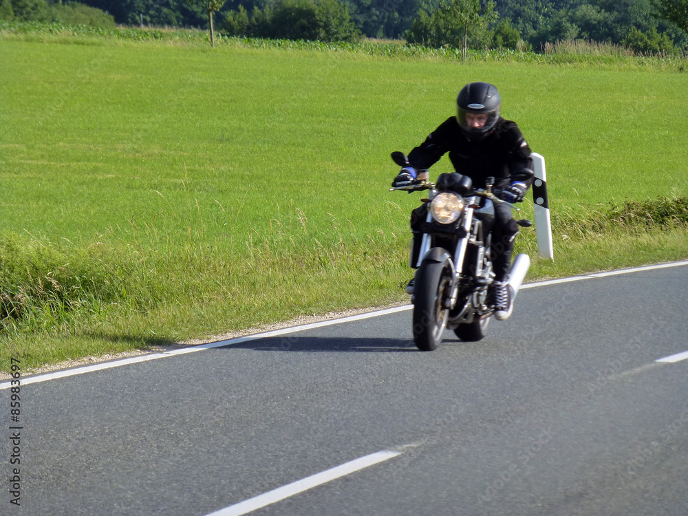 Motorradfahrer Motorradfahrer
