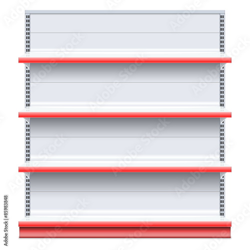 Vector Supermarket Shelf
