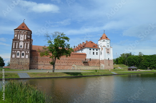 Mir Castle , Mіrskі zamak , fortification, residence , urban village Mir photo