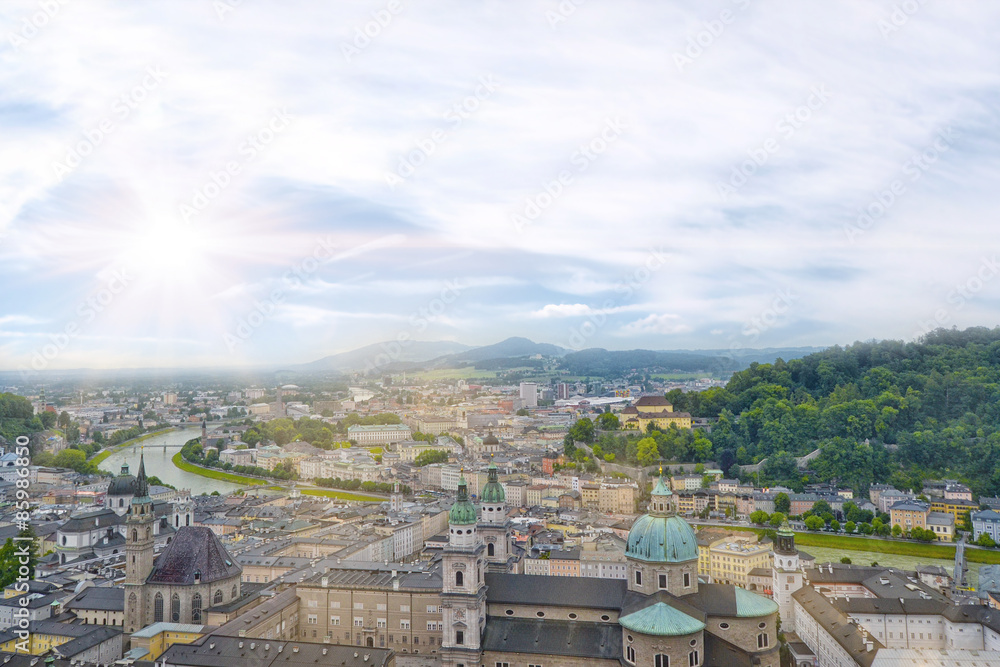 Fototapeta premium Salzburg Stadtbild 