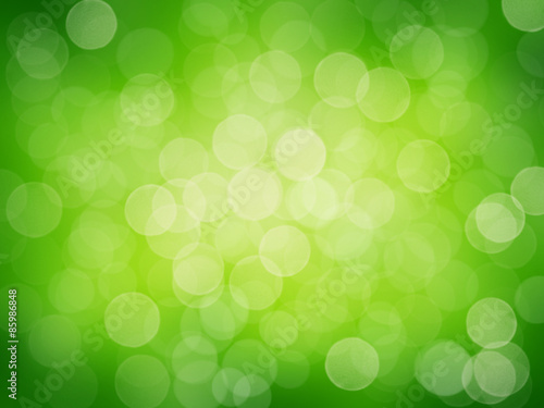 Abstract green lights.