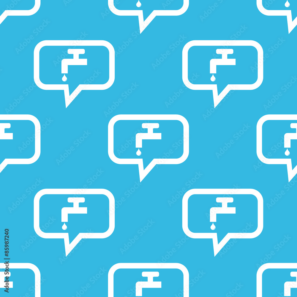 Water tap message pattern