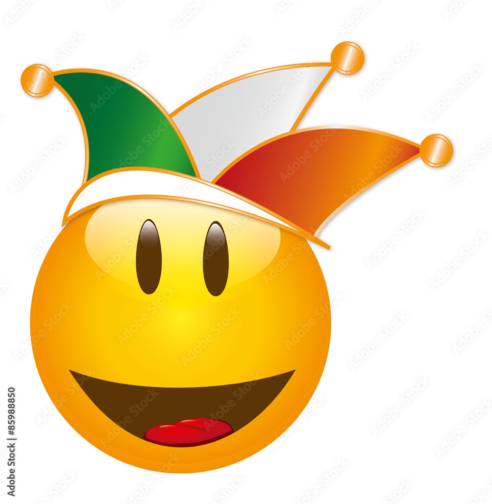 Smiley Narr Stock Vector | Adobe Stock