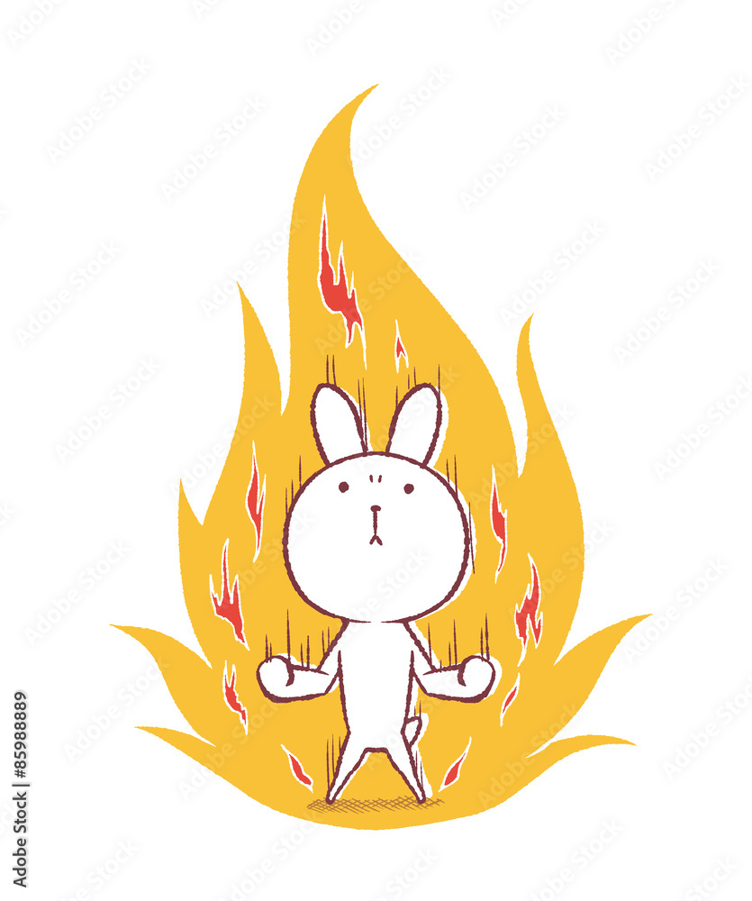 Obraz premium エナジーウサギ