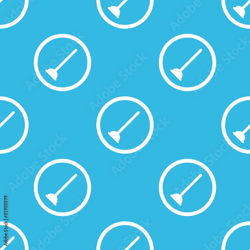 Wallpaper Mural Plunger sign blue pattern Torontodigital.ca