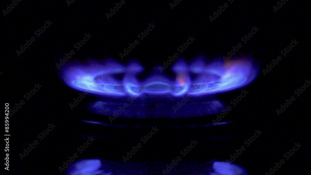 gas burning from a kitchen gas stove in slow motion. High speed 250fps. gas burning from a kitchen gas stove in slow motion. High speed 250fps.