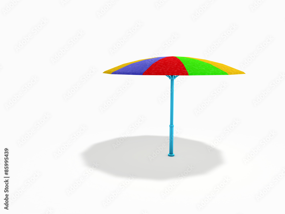 parasol isolated on white background