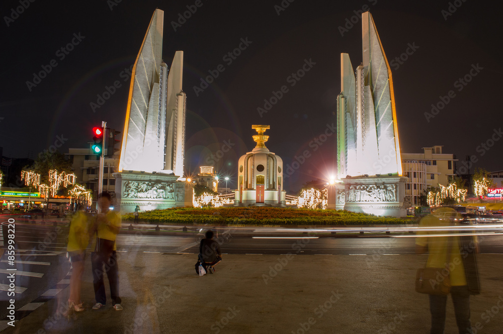 Fototapeta premium Democracy Monument in Bangkok, Thailand