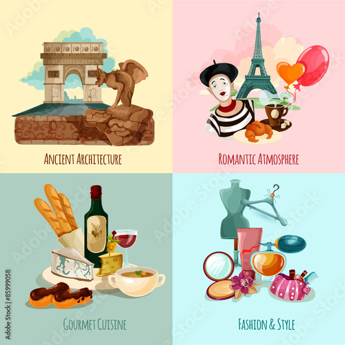Paris Touristic Set