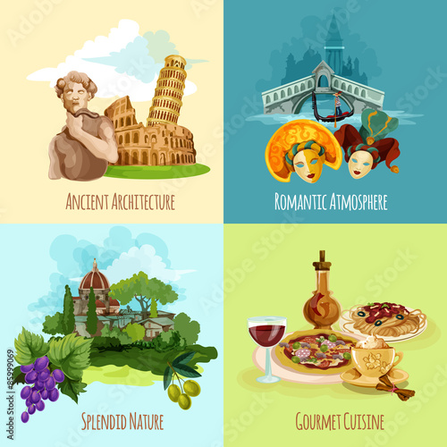 Italy Touristic Set