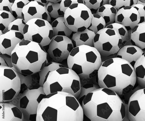  Soccer ball  soccer game  a lot of balls  the texture of the balls