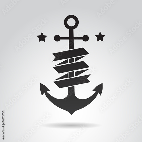 Anchor vector illustration.