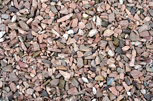 Gravel Stones marble and granite in the sun Ideal for Background