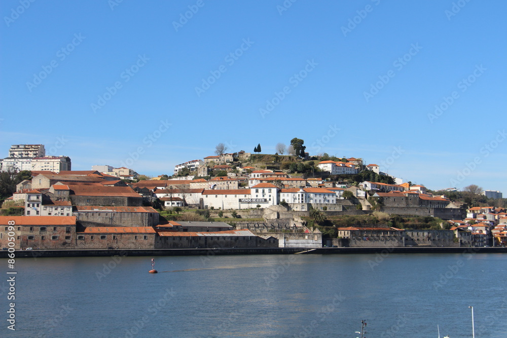 Vistas de Oporto. Portugal.