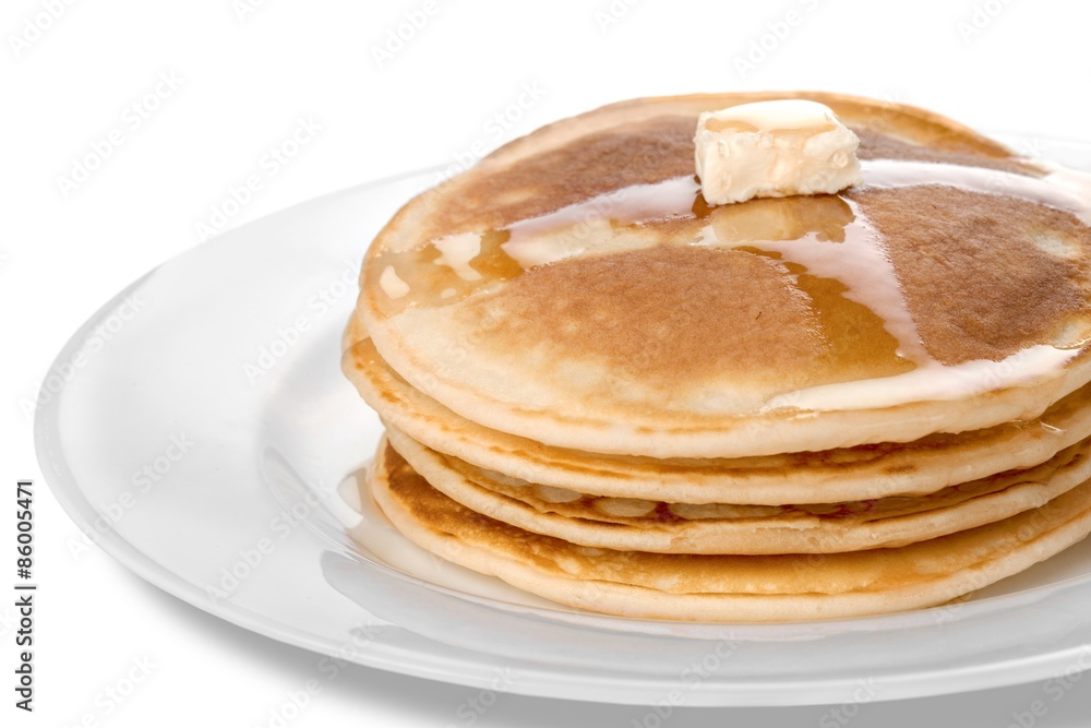 Pancake, Food, Breakfast.
