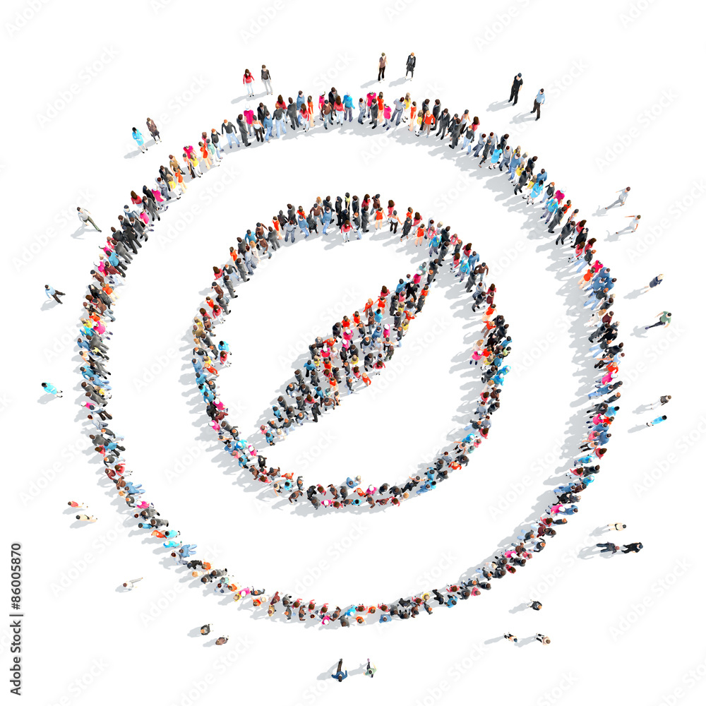 people in the shape of a compass. people in the shape of a compass.