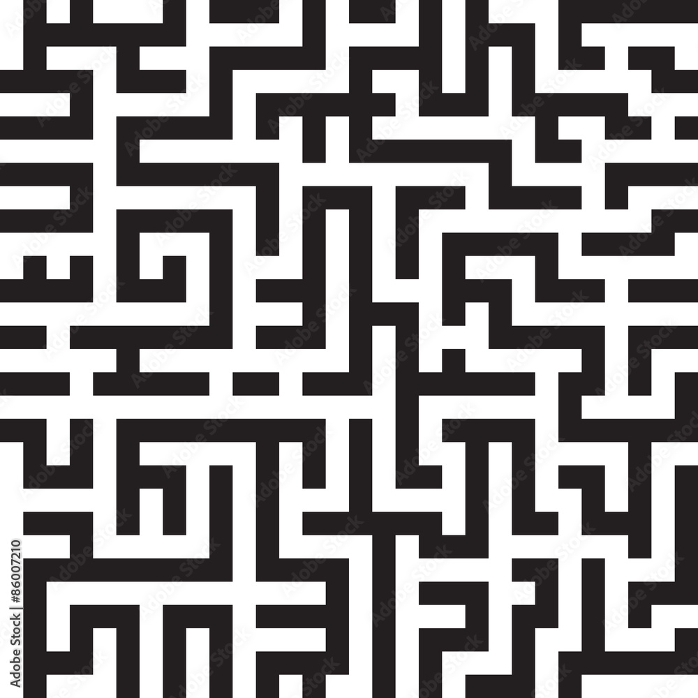 Maze background, seamless pattern, vector Maze background, seamless pattern, vector