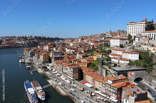 Vista general de Oporto. Portugal.