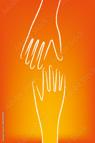 help. Vector illustration