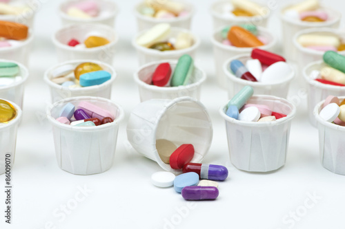 Paper Pill Cups photo