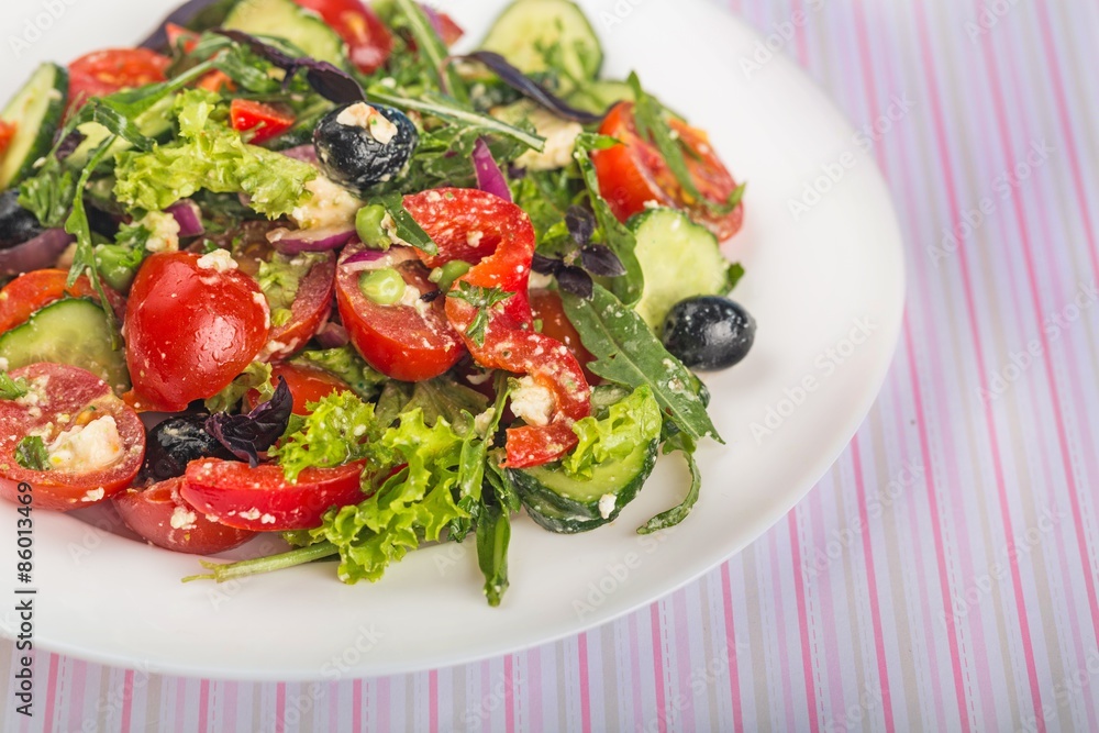 Salad, Fruit, Cranberry.