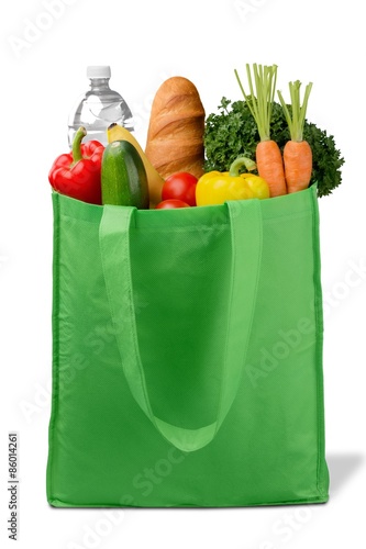 Groceries, Shopping, Bag.