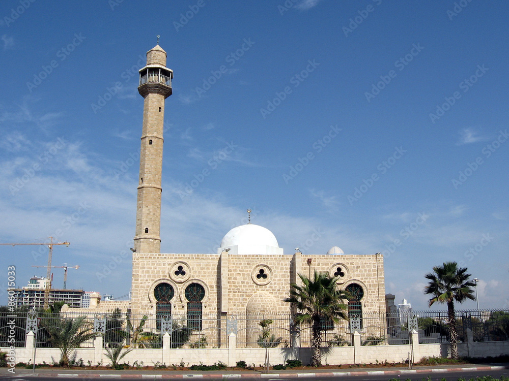 Obraz premium Tel Aviv The Hasan-bey Mosque 2009