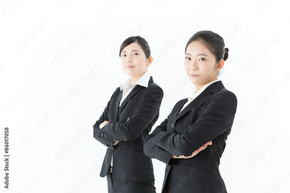 ビジネスウーマン　2人
