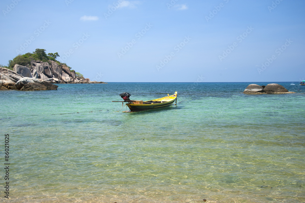 Summer Beach on the Island Summer Beach on the Island