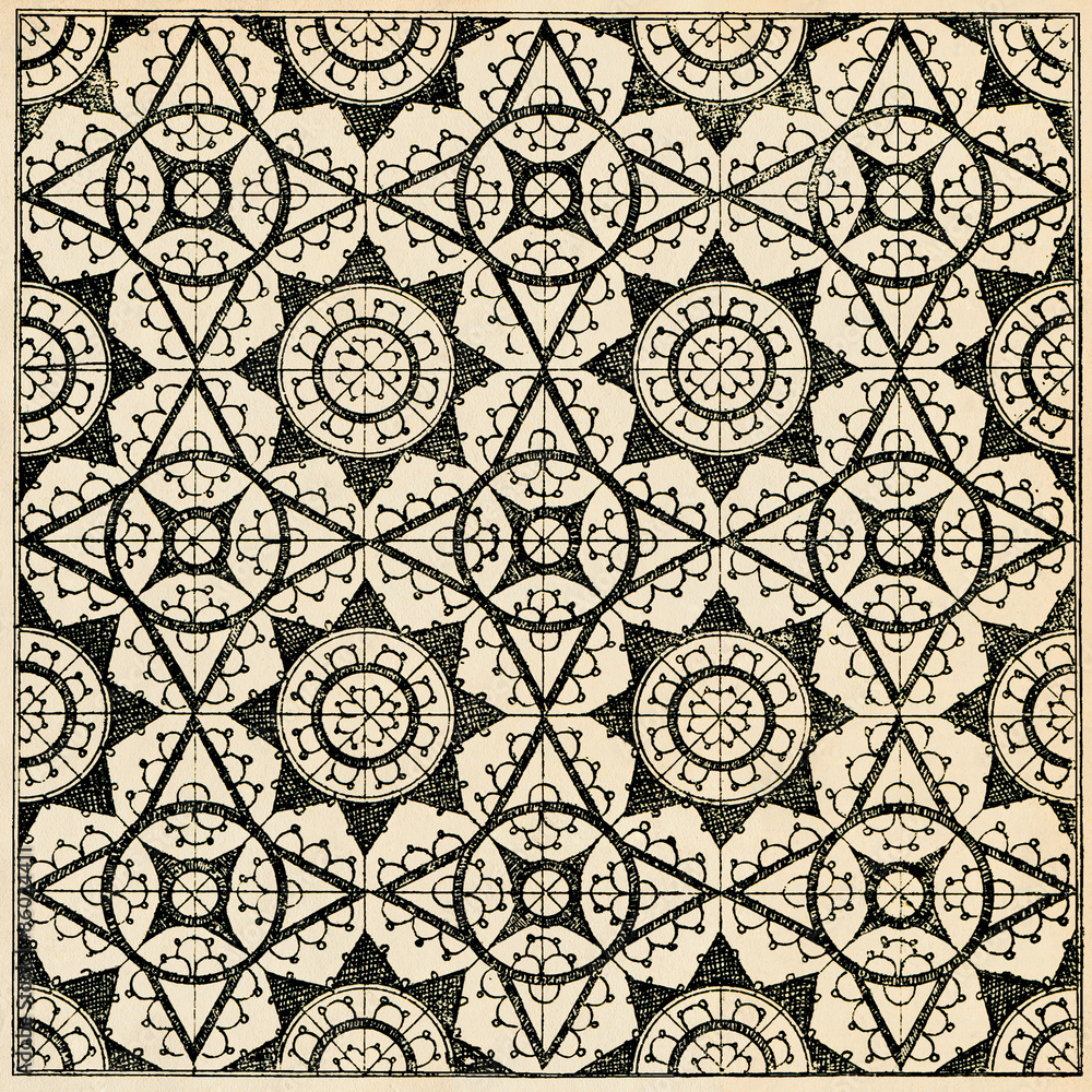 Lace tiles background 2