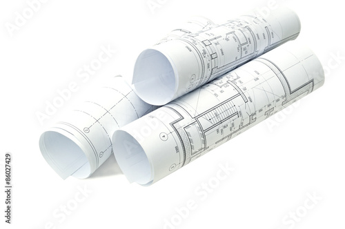 Image of several drawings for the project engineer jobs