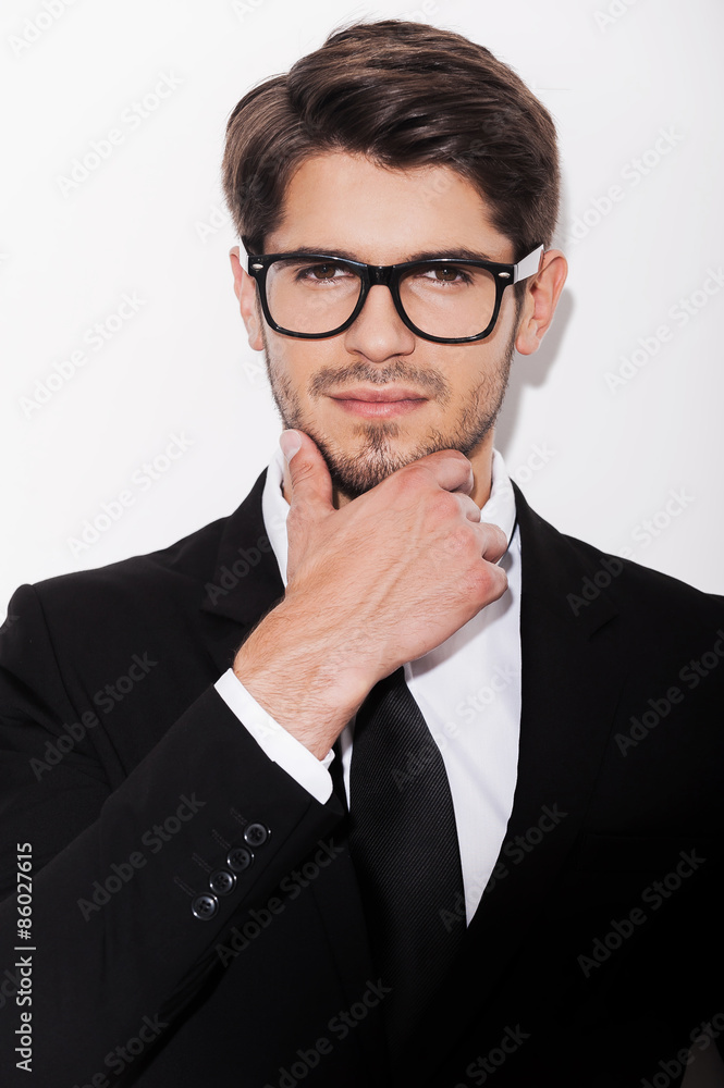 Lost in business thoughts. Lost in business thoughts.