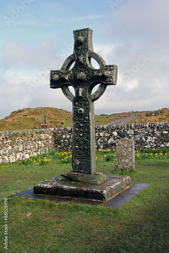 Kildalton Cross, Isle of Islay, Scotland. photo