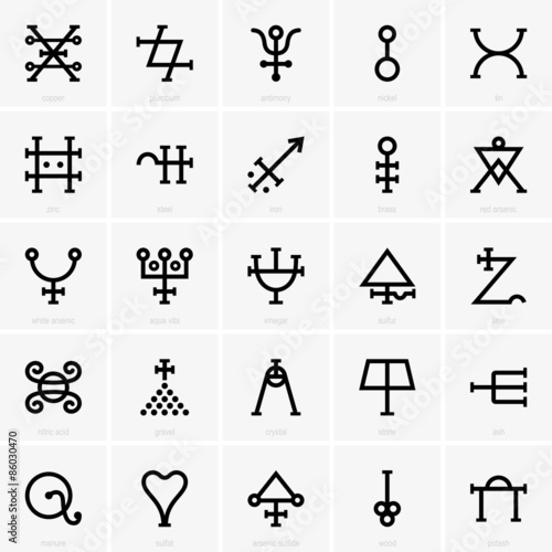Alchemy icons