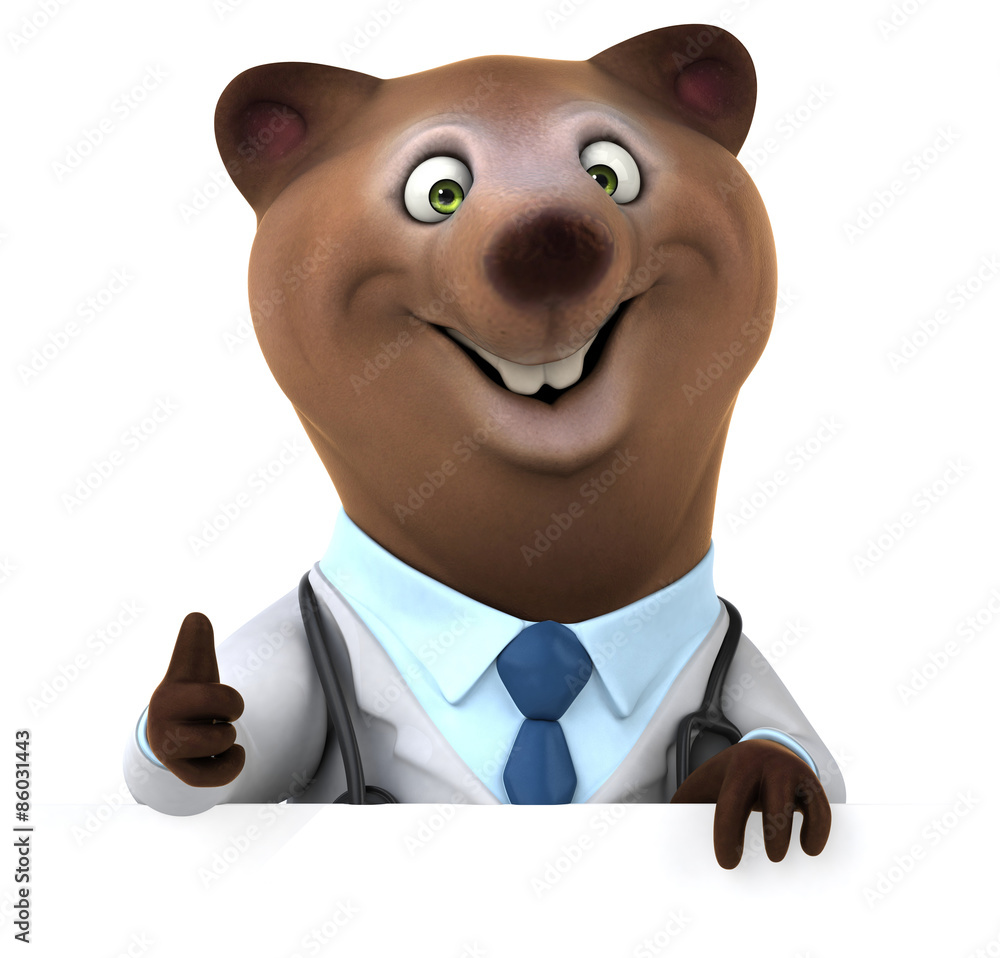 Fototapeta premium Fun bear