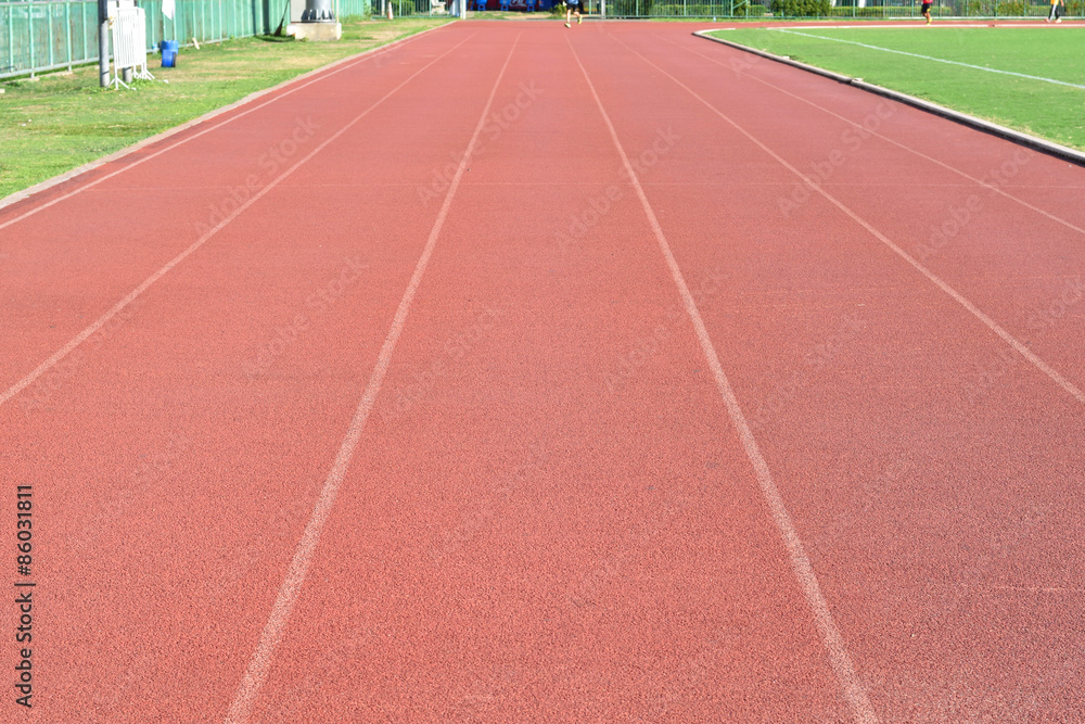 Fototapeta premium Running track.