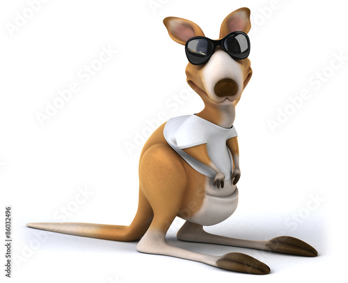 Fun kangaroo