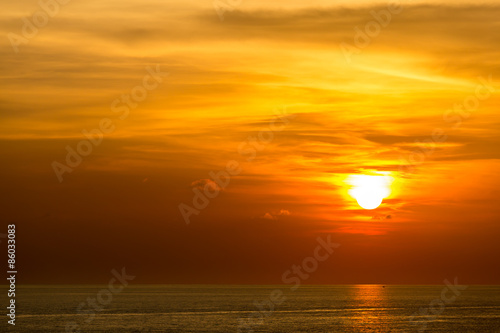 Sunset at Andaman sea