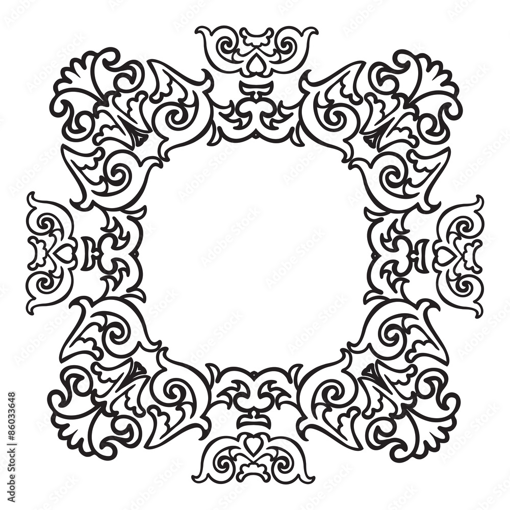 Hand drawing zentangle mandala element. Italian majolica style Hand drawing zentangle mandala element. Italian majolica style