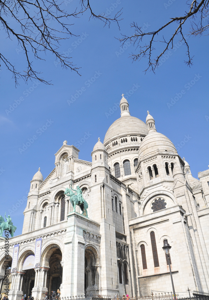 Sacré Coeur church, Paris, France, 