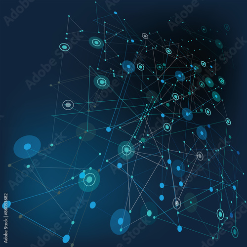 social network background, communication background