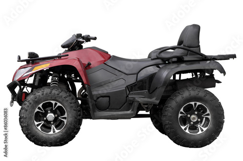 Modern black ATV