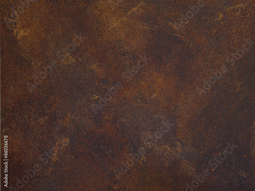 Tischplatte braun Rost Metall Eisen