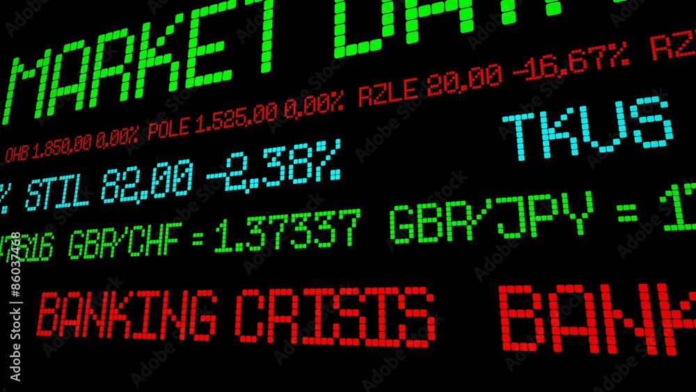Banking crisis Banking crisis